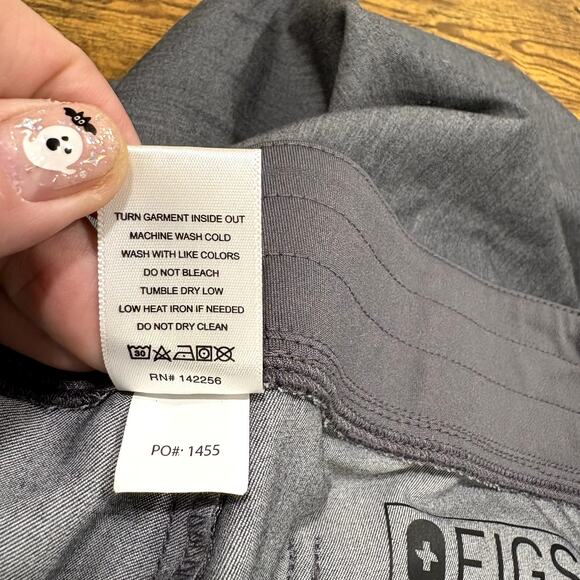 Figs Size XXL Scrub Pants Zamora Jogger Graphite Gray Slim Fit Stretch Waist - Picture 11 of 12